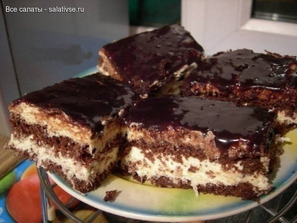 Шоколадно-кокосовый торт Ингредиенты: Для теста. 100 г.